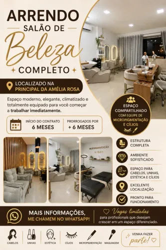 Arrendamento de salão de beleza 