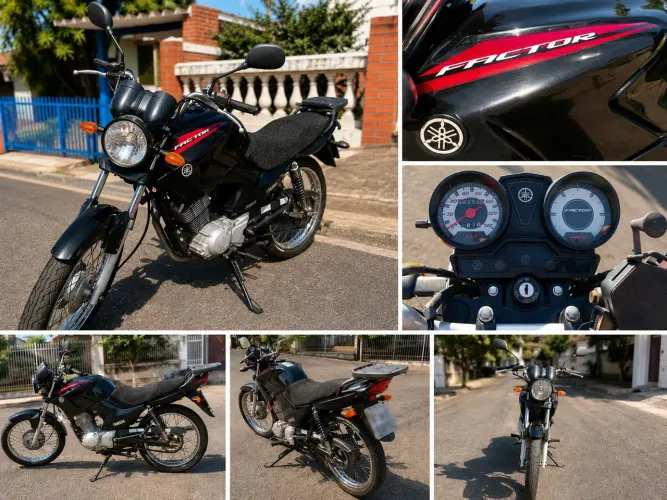 Moto Yamaha Factor 2016 - Ótimo estado