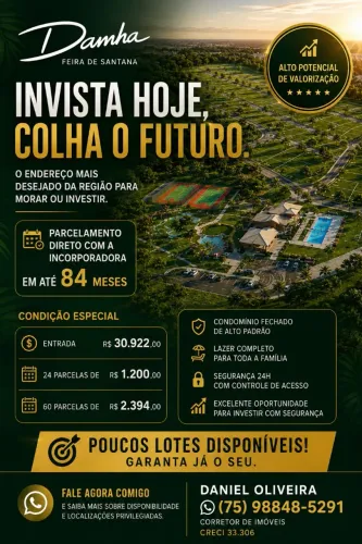 OPORTUNIDADE NO DAMHA II SINAL DE 30MIL