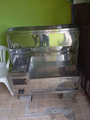 Kit de inox  para  cachorro quente 