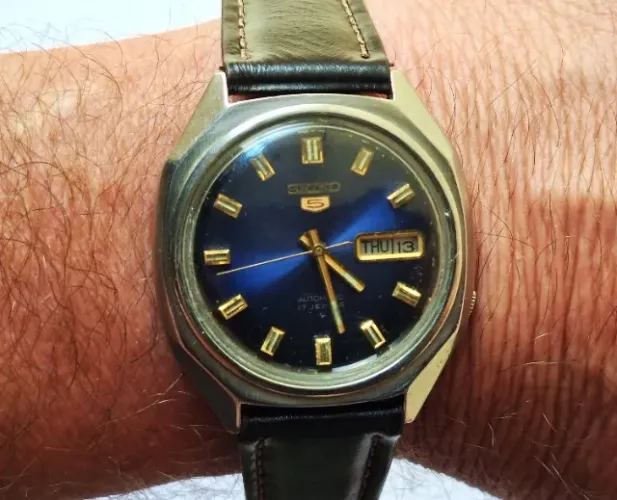 A116= ANTIGO RELOGIO SEIKO 7009 FUNCIONANDO VER DETALHES EM DESCRIÇAO