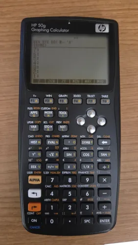 Calculadora gráfica HP 50g