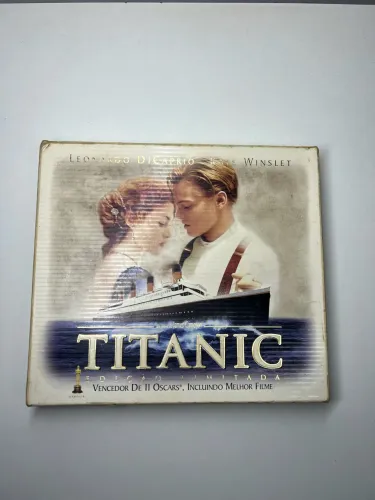 Box Vhs Titanic Raro Edição Limitada
