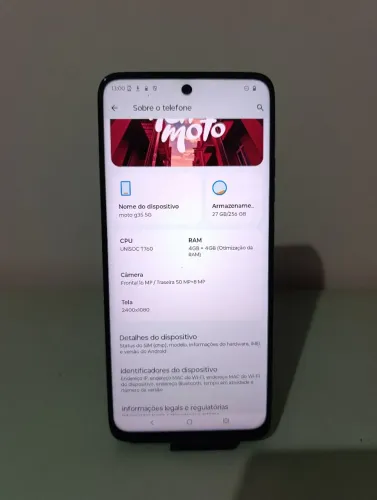  **MOTO G35 5G ? 256 GB ? ÓTIMO CUSTO-BENEFÍCIO!**