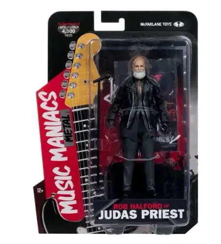 McFarlane Toys Music Maniacs Metal - Judas Priest - Rob Halford - Novo / Lacrado