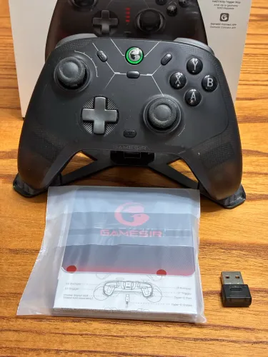 Controle GameSir Cyclone 2 Bundle Edition - Preto | Sem Fio | Hall Effect