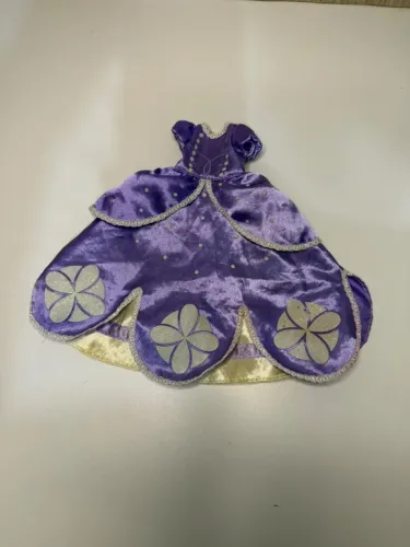 Vestido Princesinha Sofia Disney para Boneca - Roxo Princesa