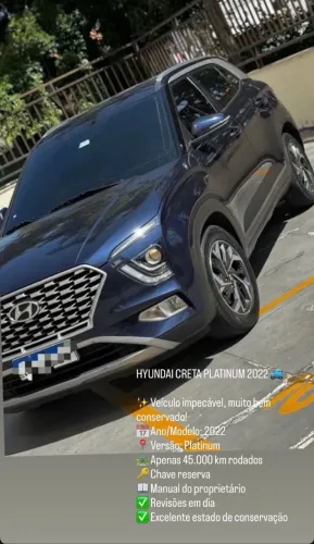 Hyundai Creta Limited 1.0 TB 12V Flex AUT 2022