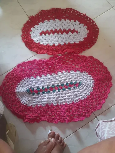 Jogo de cozinha croche