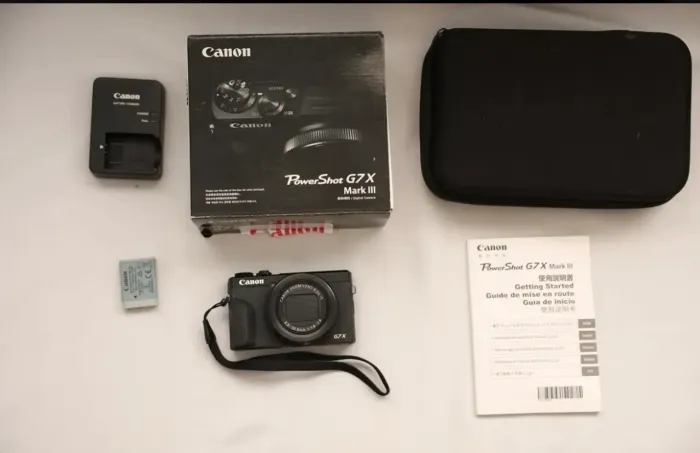 Canon g7x iii (3) oportunidade! 