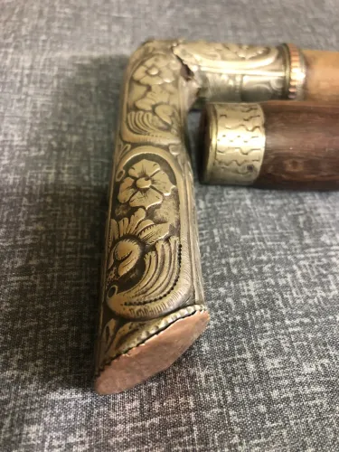 Bengala espada em ouro e prata 1890, colecionadores