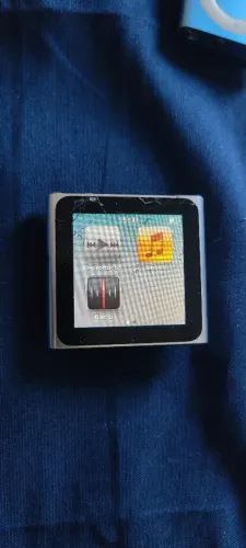 appleipod nano 6 geração 16gb detalhe na tela funcionando perfeitamente