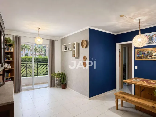 Apartamento com 2 dormitórios à venda, 66 m² por R$ 395.000,00 - Medeiros - Jundiaí/SP