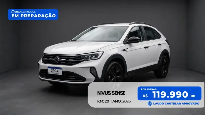 Volkswagen Nivus Sense 1.0 200 TSI Flex Aut. 2026