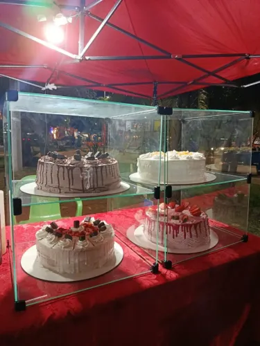 Vitrine para bolos e tortas