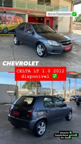 Chevrolet Celta Spirit/ LT 1.0 MPFI 8V Flexp. 5P 2012