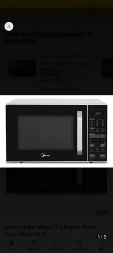 Micro-ondas Midea