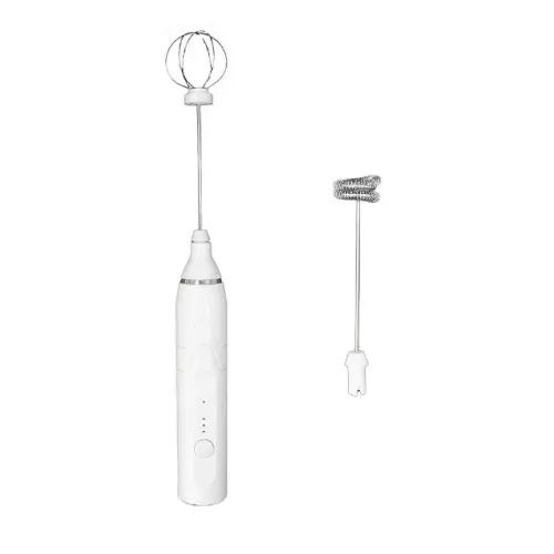 Mini Batedeira Mixer Elétrica 2 Em 1 Misturar Bebidas Usb Chocolate 