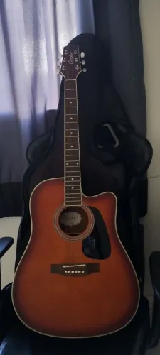 Violão Eletroacústico Condor CAX-9CE (Aço) + Capa Nova - Impecável!