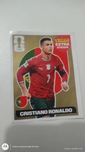 Figurinha do Cristiano