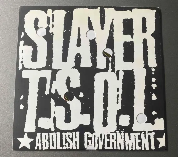 Lp Ep Slayer Abolish Governmente T.S.O.L. 7 polegadas raro importado 