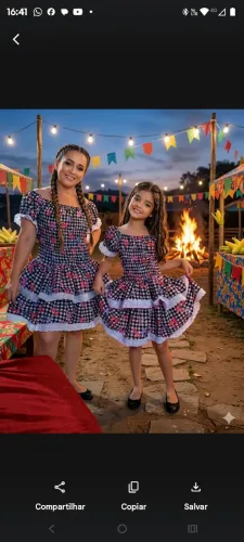 Vestido. Junino