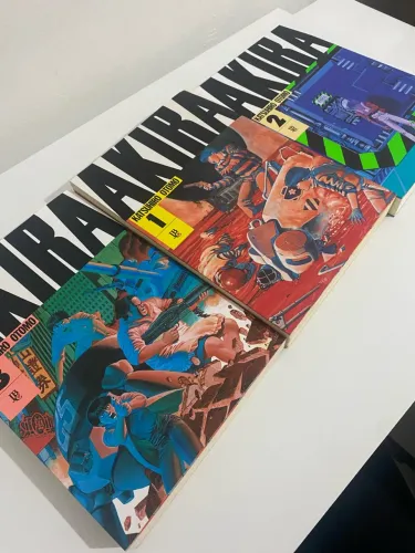 Akira manga do 1 ao 3