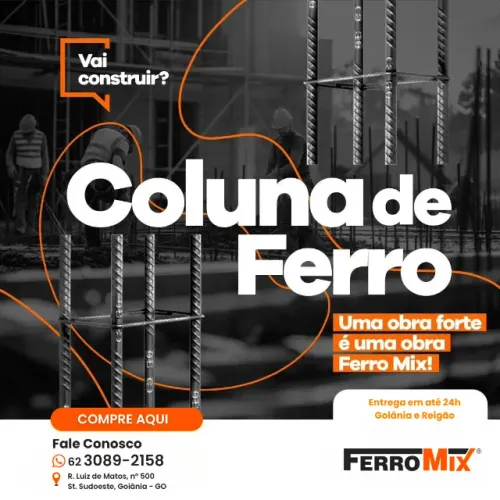 Coluna de Ferro Armada para Construção com o Melhor Preço