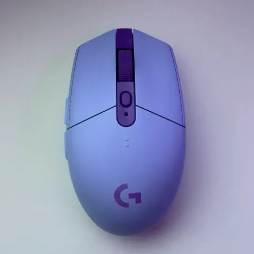 Mouse Sem Fio Logitech G305 Lightspeed, 6 Botões, 12.000 DPI, Lilás