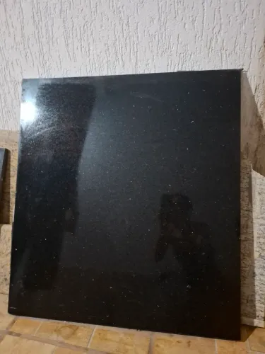 Granito Preto São Gabriel - Bancada + Testeira e Rodapés