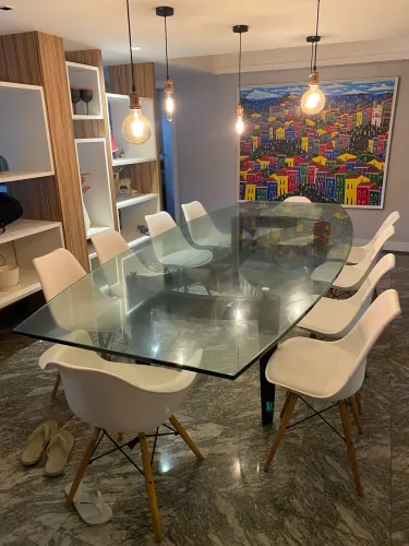 Elegante conjunto de jantar 