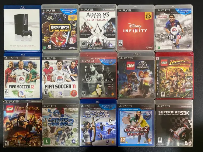 Jogos originais p/ Ps3