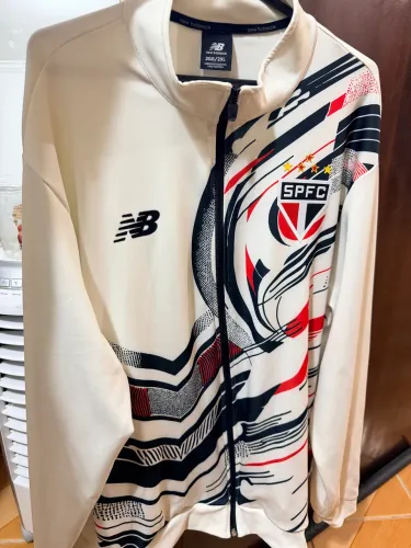 JAQUETA PRÉ JOGO SPFC 25/26 XXL (ORIGINAL)