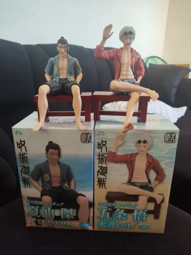 Gojo Satoru (Water Trunk) + Geto Suguru (Aloha) - Full Force Figure (Par Completo)