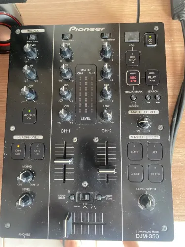 Mixer Pioneer DJM-350 (Funcionando) - Vendo ou Troco por Controladora