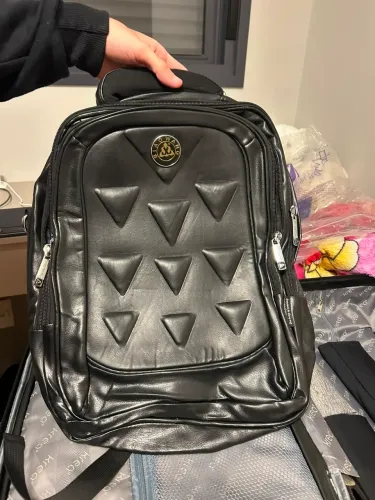 Mochila de couro 