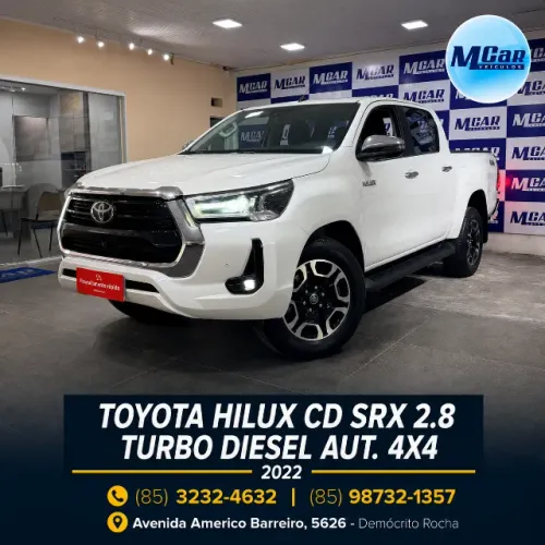 Toyota Hilux CD SRX 4X4 2.8 TDI 16V Diesel Aut. 2022