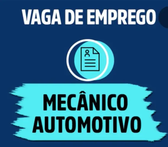 Vaga Mecânico Automotivo