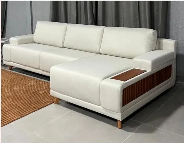 Sofá Laura com chaise 