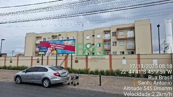 Apartamento com 2 dormitórios à venda, 55 m² por R$ 137.194,61 - Santo Antônio - Lorena/SP