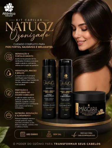 Produtos capilares ozonizados ?