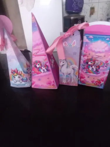 Vendo caixinha decorada do unicórnio
