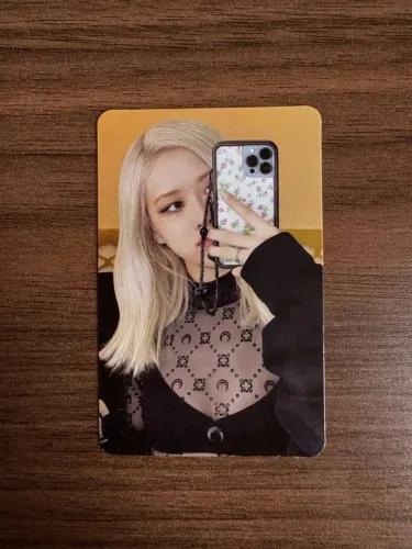 Blackpink - Photocard Rose Born Pink