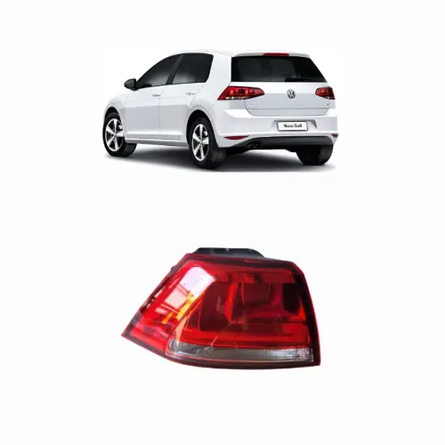 Lanterna Traseira LE Volkswagen Golf 2014/2016 Original 