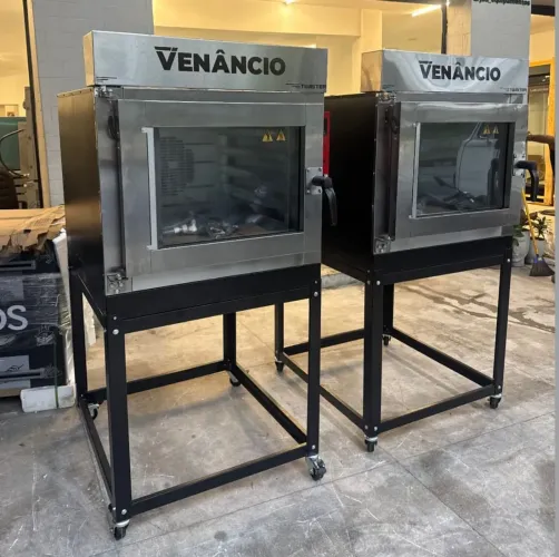 Forno turbo elétrico ou gás 5 telas Venâncio pronta entrega novos 