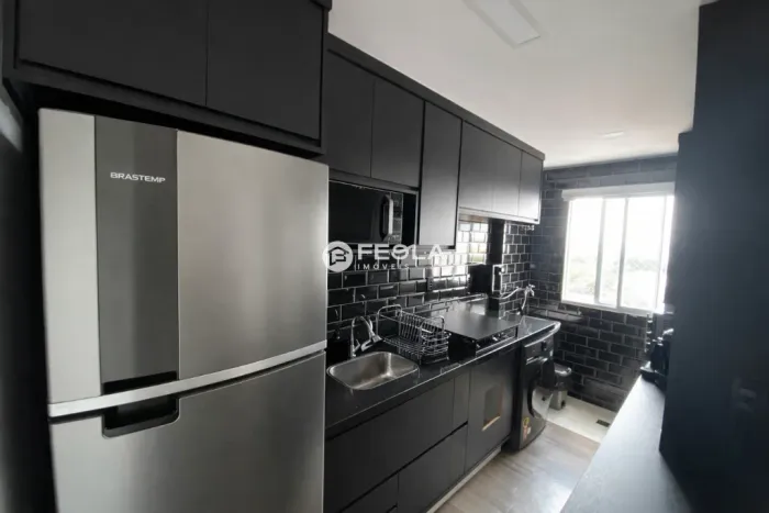Apartamento à venda em Americana, Vila Santa Maria, com 1 suíte, com 50 m², Colline Reside