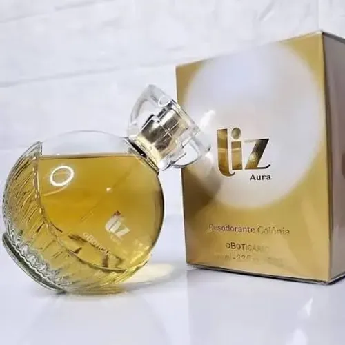 Perfume desodorante Liz Aura o Boticário na caixa lacrado original