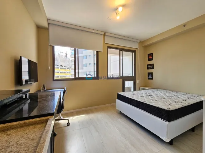 Studio novo à venda no Brooklin|pronto e equipado|próximo Metrô