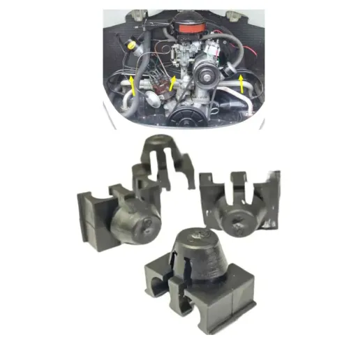 Grampo Suporte Cabo Vela Fusca Kombi Brasilia Buggy Gurgel Uso Motores Boxer Ar Kit
