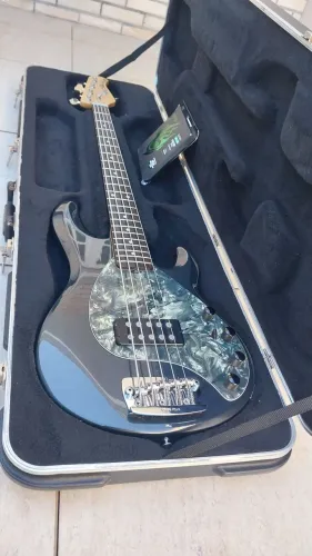 Contrabaixo Music Man Stingray 5 com case original ( SEM TROCAS)